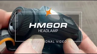 Fenix HM60R Headlamp Operational Demo Video