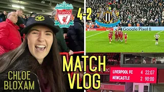 SALAH, JONES & GAKPO SCORE AS LIVERPOOL DOMINATE NEWCASTLE! | Liverpool 4-2 Newcastle | MATCH VLOG