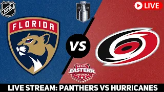 Florida Panthers vs Carolina Hurricanes GAME 2 LIVE GAME REACTION & PLAY-BY-PLAY | NHL Live stream