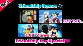 Tu_ Jo_ Mila 💝 |  Friendship_ Day_ Special_ AMV 💞| Friendship_ Sqaure ♥💚💙💛💜 |