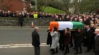 Fighter turned peacemaker McGuinness laid to rest