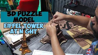 RoWood Eiffel Tower - 3D Model - Assembly & Review