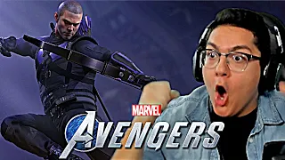 Marvel's Avengers Game - HAWKEYE REVEAL TRAILER REACTION!