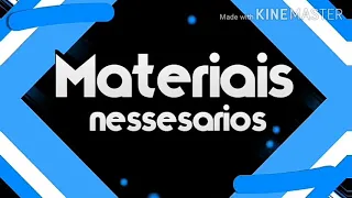 Materiais nessesarios curso de espião#1