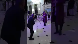 Lyazgi an original and ancient dance from old Xorezm, Uzbekistan. A stunning dance from the wedding.