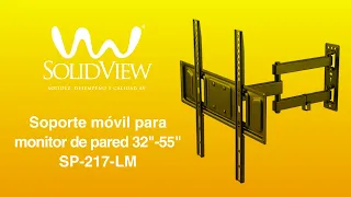 Soporte móvil para monitor de pared 32"-55"