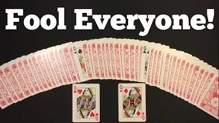 Card Trick So Simple You CAN'T Mess up!