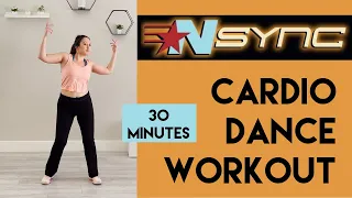 *NSYNC CARDIO WORKOUT | DANCE TABATA | NO EQUIPMENT | WARM-UP and COOL-DOWN