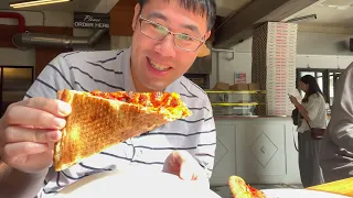 New Yorker Eats New York Style Pizza in Taiwan : Think Pizza