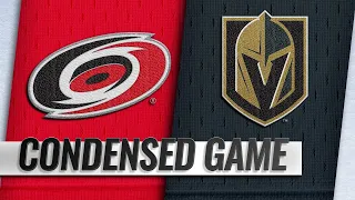 11/03/18 Condensed Game: Hurricanes @ Golden Knights