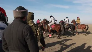 Айдаралиев Дәукеннің елден бата алу Көкпарі Атырау