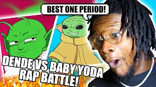 Dende vs Baby Yoda Rap Battle! (REACTION)