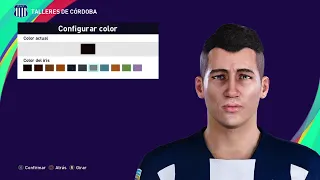 Face de RUBÉN BOTTA eFootball PES 2021 PS4