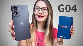 MOTO G04 - O MOTOROLA MAIS BARATO de 2024!