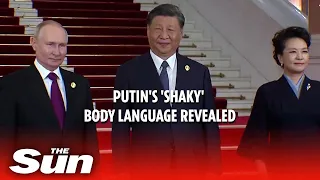 Putin's 'shaky' body language during meeting with Xi Jinping