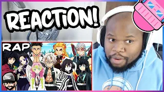 Demon Slayer Pillars Rap Reaction | None Like Joshua, Rustage & more | Kimetsu no Yaiba Hashiras