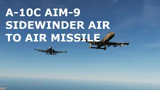 DCS World Tutorials - A-10C Warthog - Intro to the AIM-9 Sidewinder and GAU-8 for Air to Air