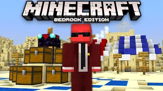 minecraft youtuber tries bedrock