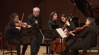 Schumann Piano Quartet in E-Flat Major, Op. 47 | Juilliard Joel Smirnoff Chamber Music Master Class