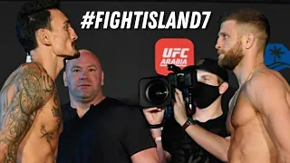 UFC Fight Island 7: FULL CARD FACE OFFS