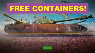 Collect 'Em All Container Quest - Fight for FREE Crates! - Live Stream!  World of Tanks Blitz