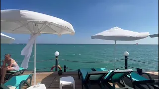 Crystal Centro Hotel & Resort Antalya Pier view of Lara Beach
