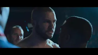 Creed II Weigh scene