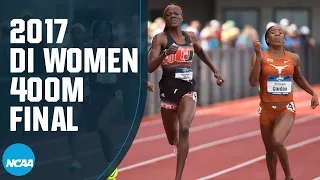 Women's 400m - 2017 NCAA outdoor track and field championship