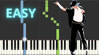 Beat It - Michael Jackson - EASY Piano Tutorial