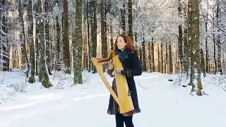 Celtic Harp Solo "First Snow" by Nadia Birkenstock (Harfe)