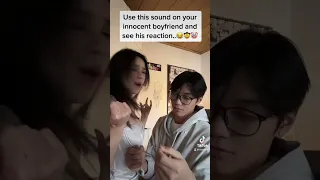 Use this sound on your innocent and wholesome boyfriend and see his reaction..🤠👀😈