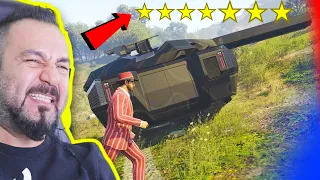 TANKLA 7 YILDIZ OLUYORDUK! FBİ GELDİ! | ÜMİDİ ile GTA 5 ONLINE SERBEST TAKILMACA