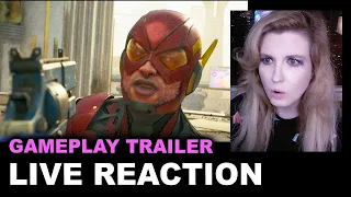 Suicide Squad Kill the Justice League Gameplay Trailer REACTION - "Flash & Burn"