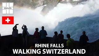 🇨🇭 Walking in Switzerland • LAUFEN CASTLE • Rhine Falls [Walking Switzerland] Suíça