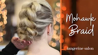 Hair Tutorial : Mohawk Pull-Through Braid