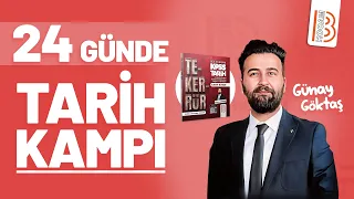 13) KPSS Tarih Kampı - Osmanlı Devleti Dağılma Dönemi - Günay GÖKTAŞ - 2024