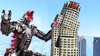 MECHAGODZILLA distruge GTA 5..