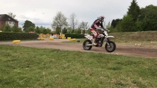 Supermoto iDM St. Wendel 2017 Halbfinale 2 Gruppe S5