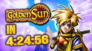 Golden Sun Any% No S&Q Speedrun in 4:24:56 by ShuriBear