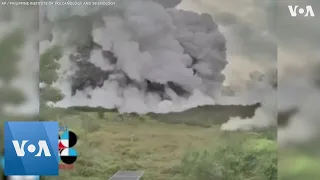 Time-lapse Footage of Eruption From Inside Taal Volcano