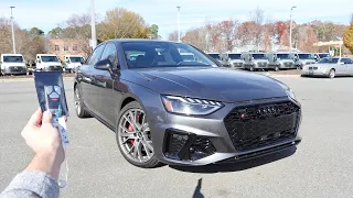 2024 Audi S4 Premium Plus: Start Up, Exhaust, Walkaround, Test Drive and Review