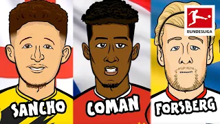 Best Left Midfielder? – Sancho, Coman, Forsberg • EURO Dream Team Battle | Powered by 442oons