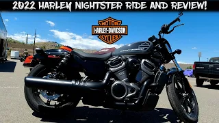 2022 Harley Davidson Nightster Ride and Review! (New for 2022!)