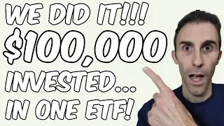 OVER $100,000 Invested in ONE ETF! 🤯 How I reached $100K and Built a Passive Income MACHINE!