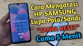 cara mengatasi hp samsung lupa pola/sandi tanpa reset.