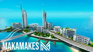 EPIC Fortnite Creative City Build!