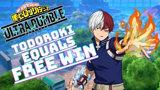 SHOTO TODOROKI IN SOLOS IS WAY TOO EASY | MY HERO ULTRA RUMBLE