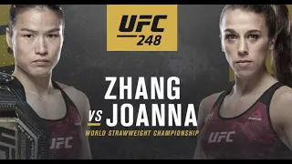 Weili Zhang vs Joanna Jedrzejczyk