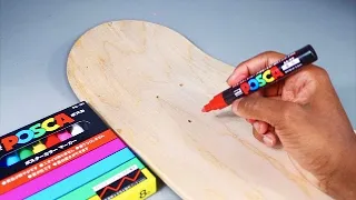 Customizing A SKATEBOARD And Giving It Away! 🛹 🎨 | 7 DAYS OF GIVEAWAYS 🎄🎁