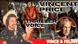 FIRST TIME HEARING - Vincent Price Performs The Thriller Rap Live 1987